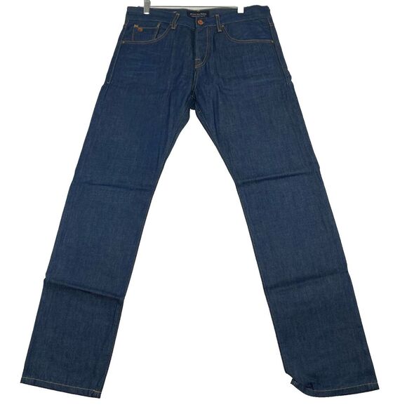 SCOTCH & SODA vernon MEN'S size w32/L32 Blue STRAIGHT REGULAR JEANS.